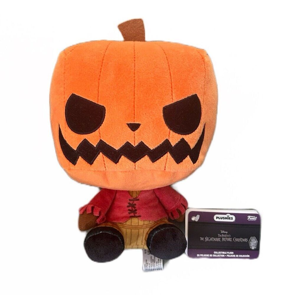 Funko POP Plush: The Nightmare Before Christmas 30th Anniversary Pumpkin King 7"